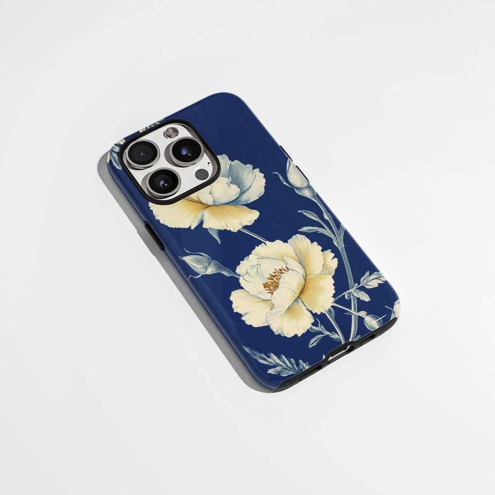 Double-Layer Semi-Handprinted Tough Matte iPhone Case