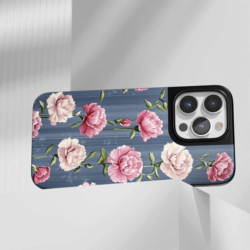 Industry-Level Tough Matte Carnation iPhone Case