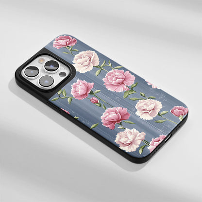 Industry-Level Tough Matte Carnation iPhone Case