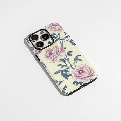 Double-Layer Semi-Handprinted Tough Matte iPhone Case