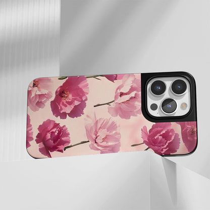 Industry-Level Tough Matte Carnation iPhone Case