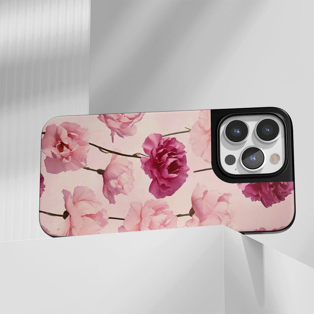 Industry-Level Tough Matte Carnation iPhone Case