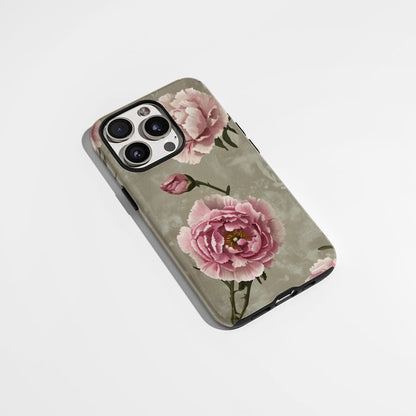 Double-Layer Semi-Handprinted Tough Matte iPhone Case