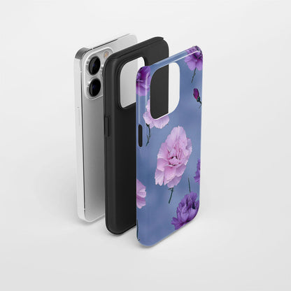 Double-Layer Semi-Handprinted Tough Matte iPhone Case