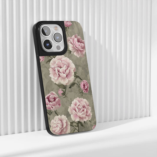 Industry-Level Tough Matte Carnation iPhone Case