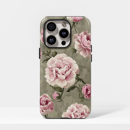 Double-Layer Semi-Handprinted Tough Matte iPhone Case