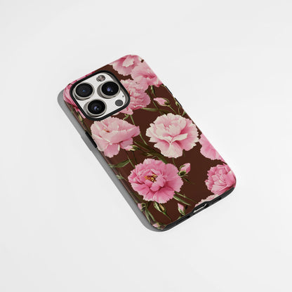 Double-Layer Semi-Handprinted Tough Matte iPhone Case