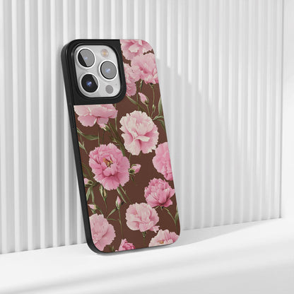 Industry-Level Tough Matte Carnation iPhone Case