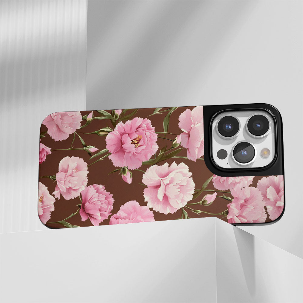 Industry-Level Tough Matte Carnation iPhone Case