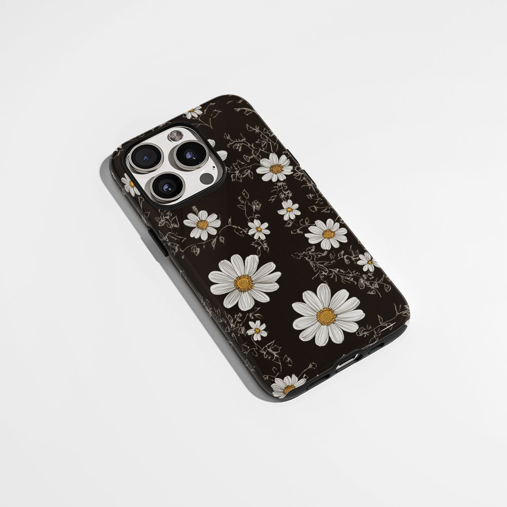 Double-Layer Semi-Handprinted Tough Matte iPhone Case