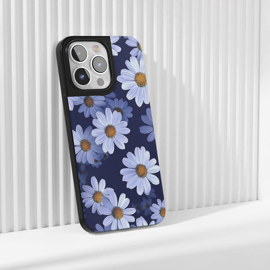 Industry-Level Tough Matte Daisy iPhone Case