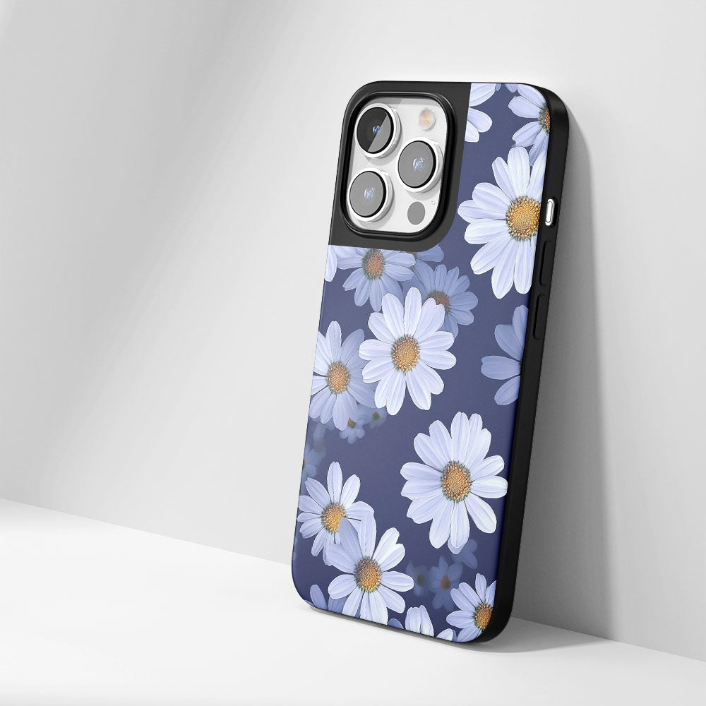 Industry-Level Tough Matte Daisy iPhone Case