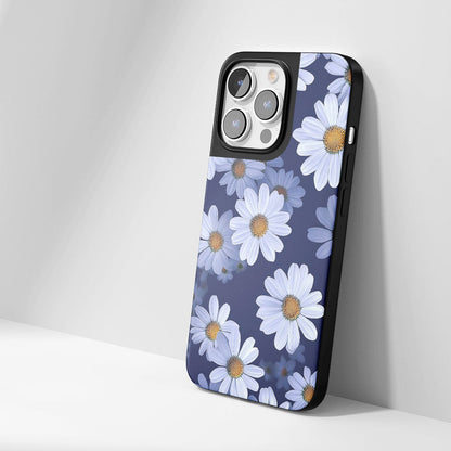 Industry-Level Tough Matte Daisy iPhone Case