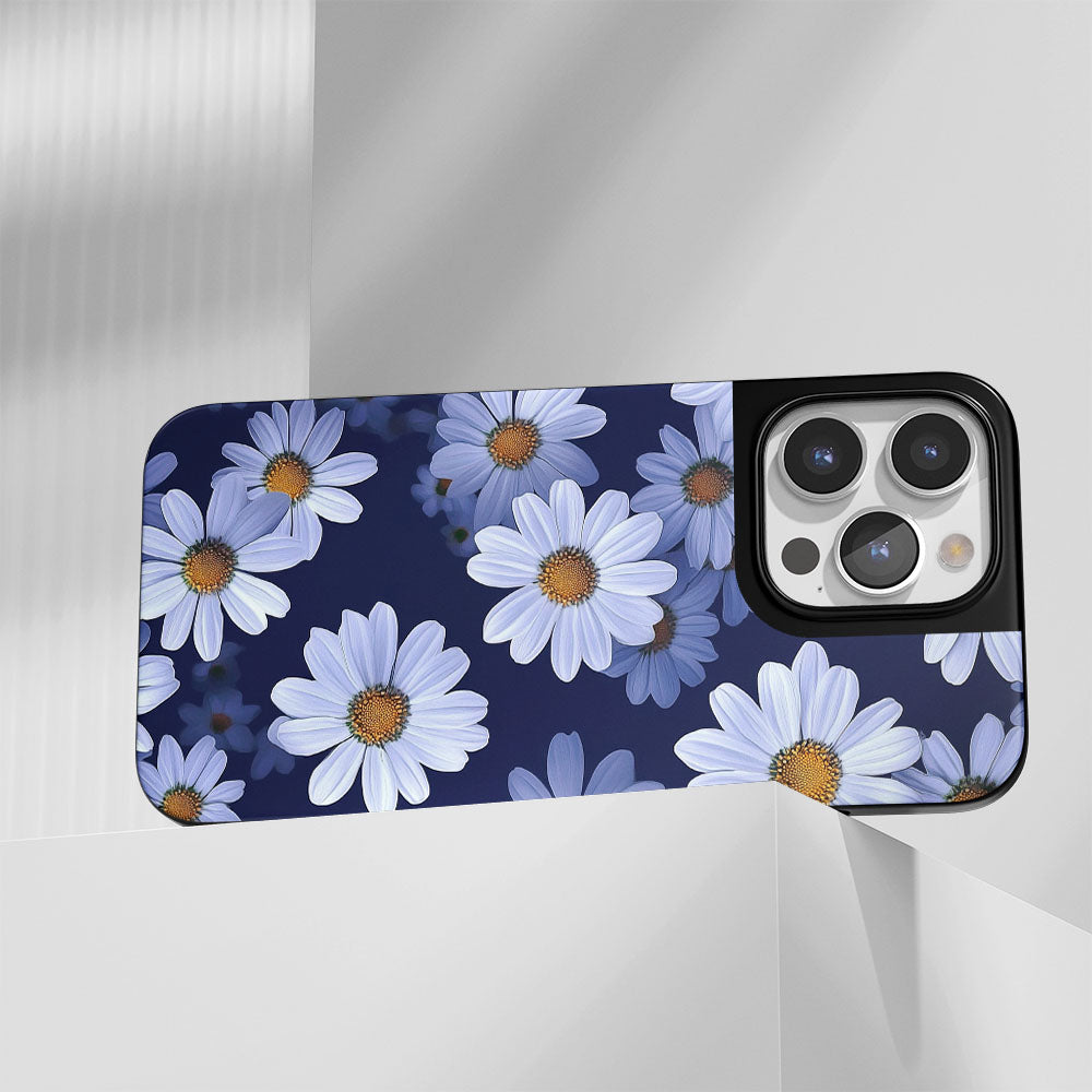 Industry-Level Tough Matte Daisy iPhone Case