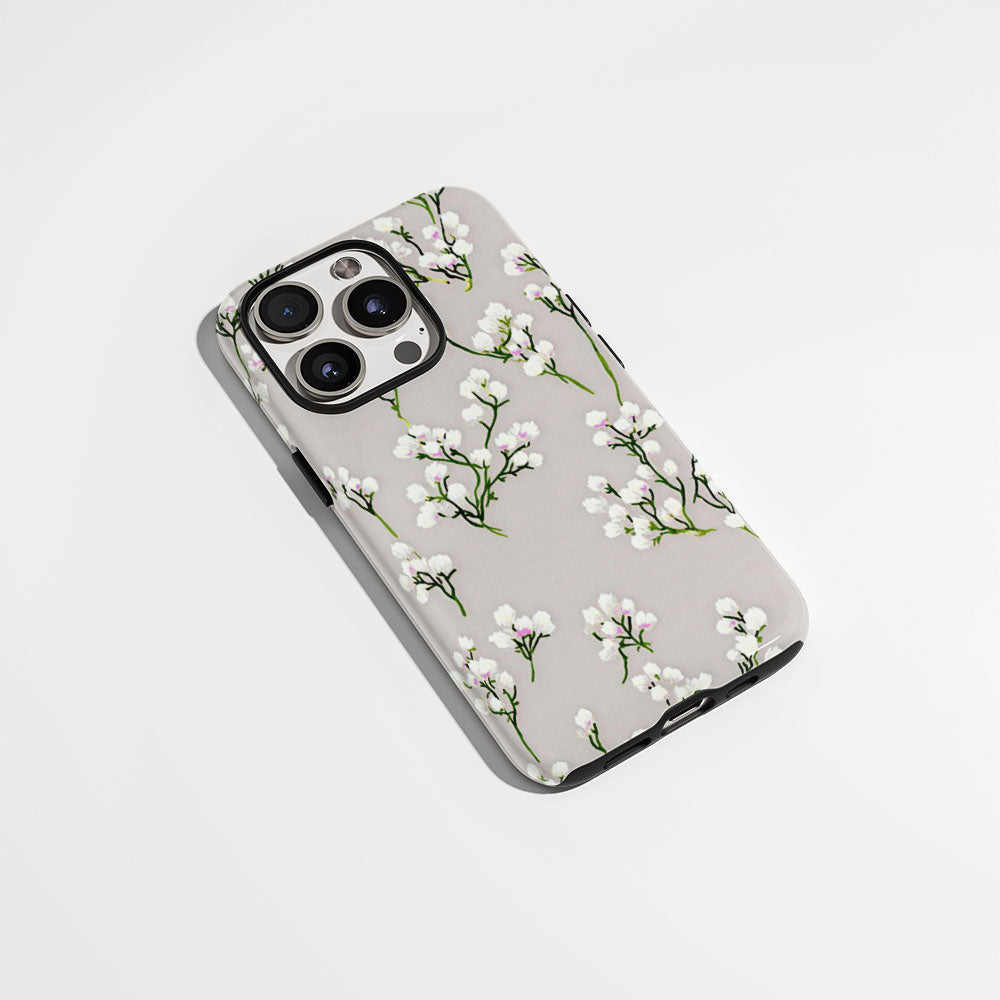 Double-Layer Semi-Handprinted Tough Matte iPhone Case