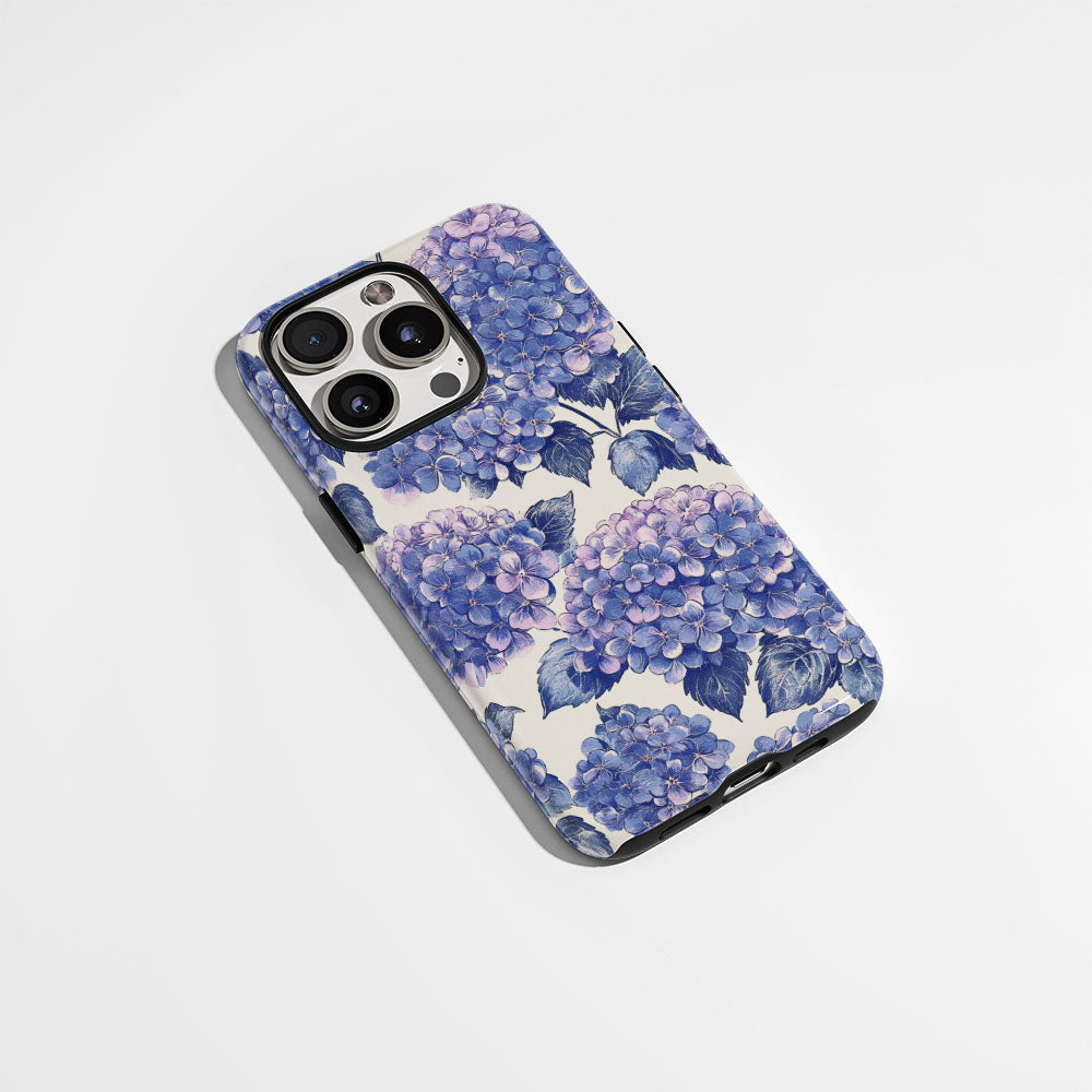 Double-Layer Semi-Handprinted Tough Matte iPhone Case