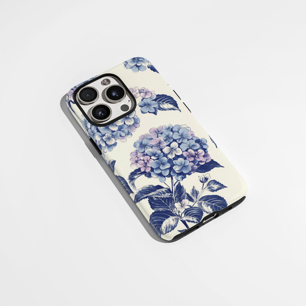 Double-Layer Semi-Handprinted Tough Matte iPhone Case