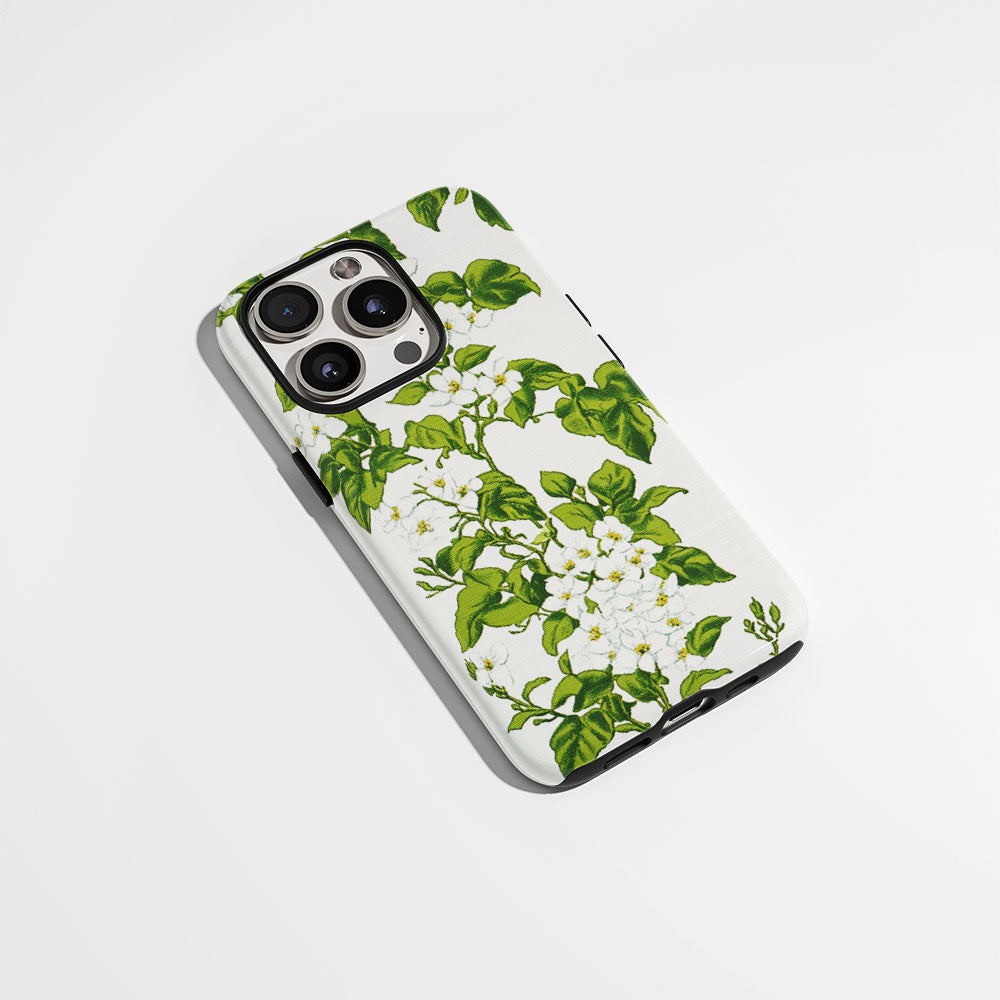 Double-Layer Semi-Handprinted Tough Matte iPhone Case