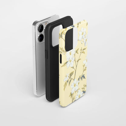 Double-Layer Semi-Handprinted Tough Matte iPhone Case