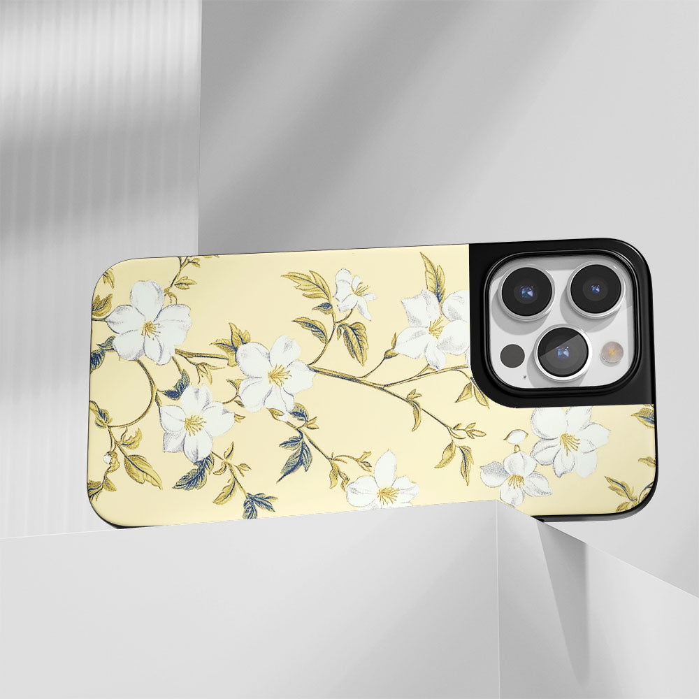 Industry-Level Tough Matte Jasmine iPhone Case