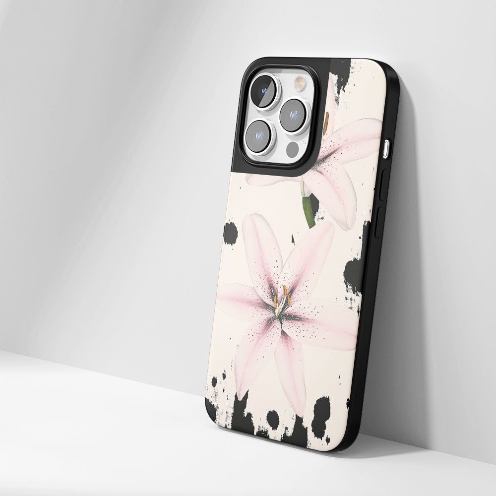 Industry-Level Tough Matte Lily iPhone Case