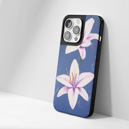 Industry-Level Tough Matte Lily iPhone Case