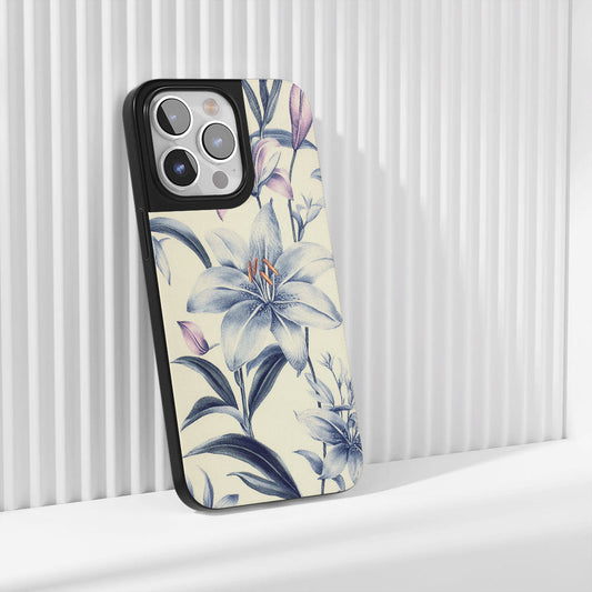 Industry-Level Tough Matte Lily iPhone Case