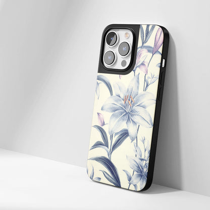 Industry-Level Tough Matte Lily iPhone Case