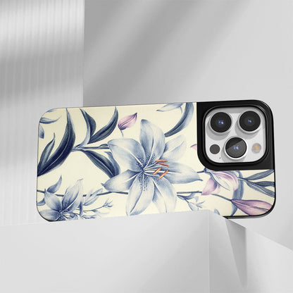 Industry-Level Tough Matte Lily iPhone Case