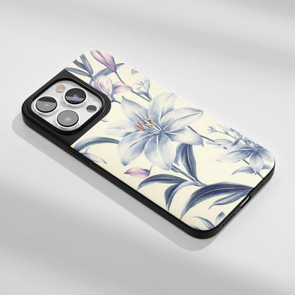 Industry-Level Tough Matte Lily iPhone Case