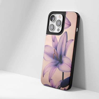 Industry-Level Tough Matte Lily iPhone Case