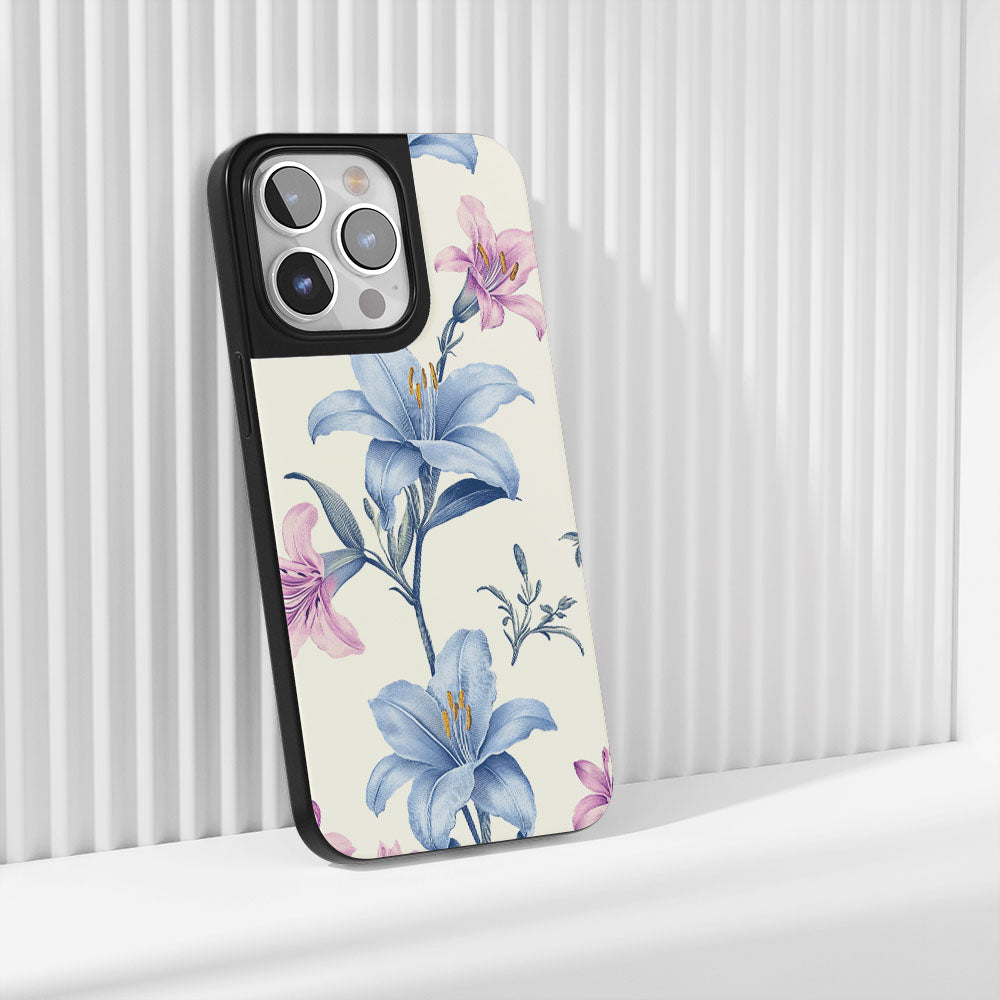 Industry-Level Tough Matte Lily iPhone Case