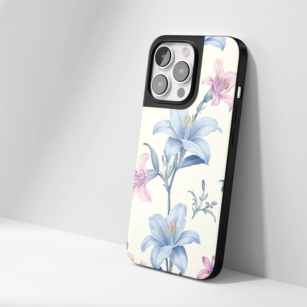 Industry-Level Tough Matte Lily iPhone Case