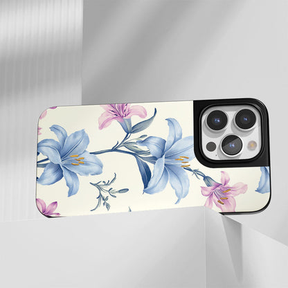 Industry-Level Tough Matte Lily iPhone Case