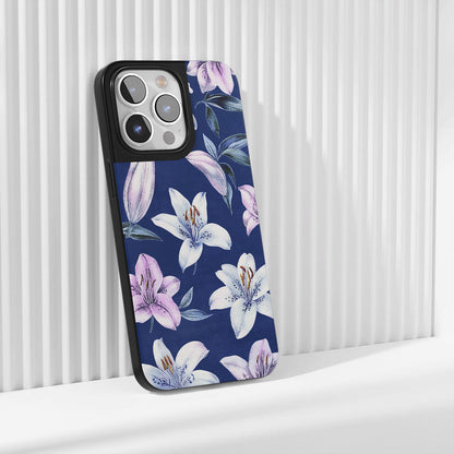 Industry-Level Tough Matte Lily iPhone Case