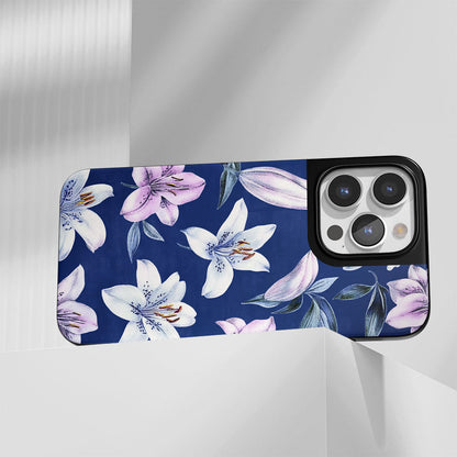 Industry-Level Tough Matte Lily iPhone Case