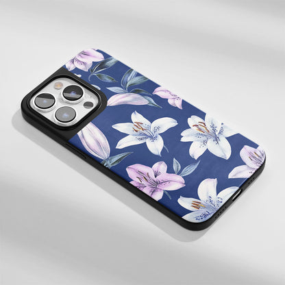 Industry-Level Tough Matte Lily iPhone Case