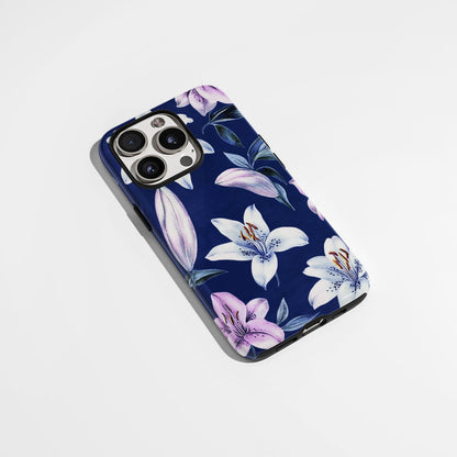 Double-Layer Semi-Handprinted Tough Matte iPhone Case