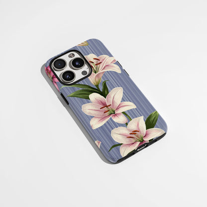 Double-Layer Semi-Handprinted Tough Matte iPhone Case