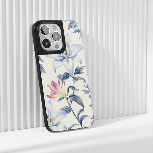 Industry-Level Tough Matte Lily iPhone Case