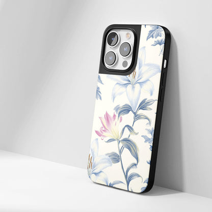 Industry-Level Tough Matte Lily iPhone Case