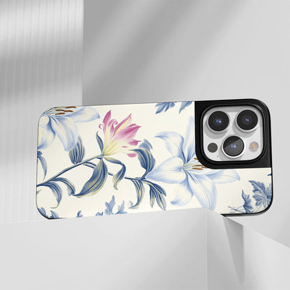 Industry-Level Tough Matte Lily iPhone Case