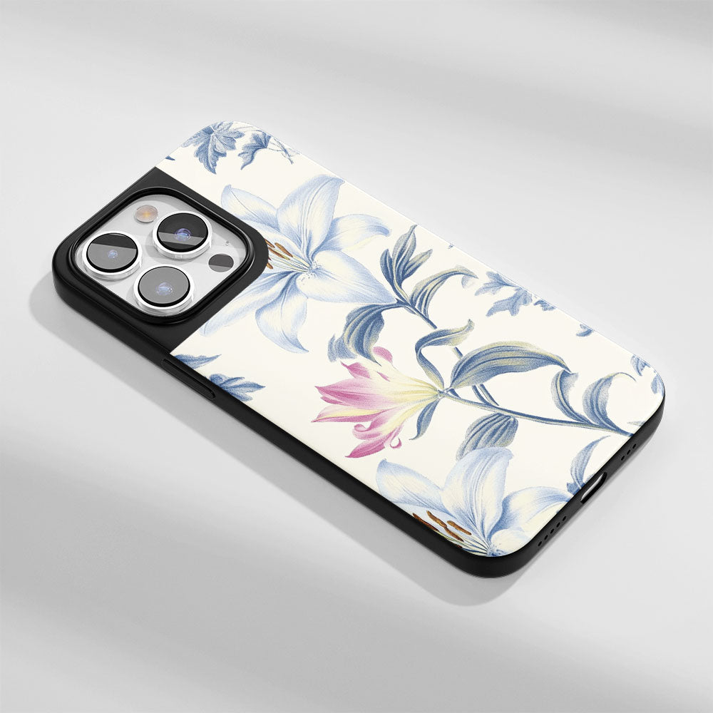 Industry-Level Tough Matte Lily iPhone Case