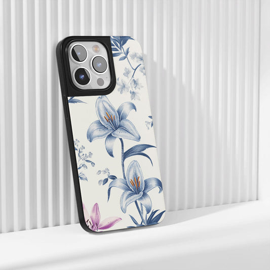 Industry-Level Tough Matte Lily iPhone Case