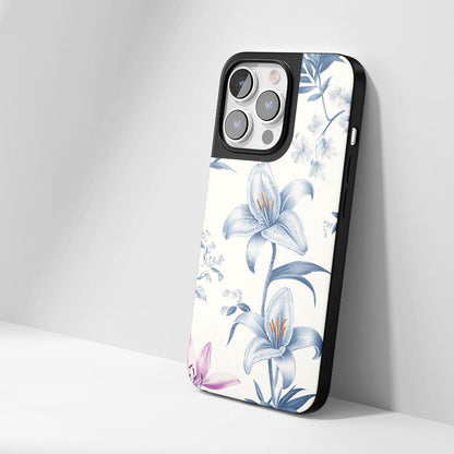 Industry-Level Tough Matte Lily iPhone Case