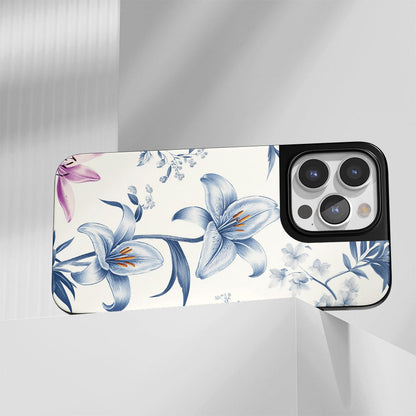 Industry-Level Tough Matte Lily iPhone Case