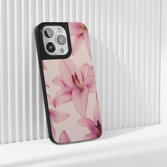 Industry-Level Tough Matte Lily iPhone Case