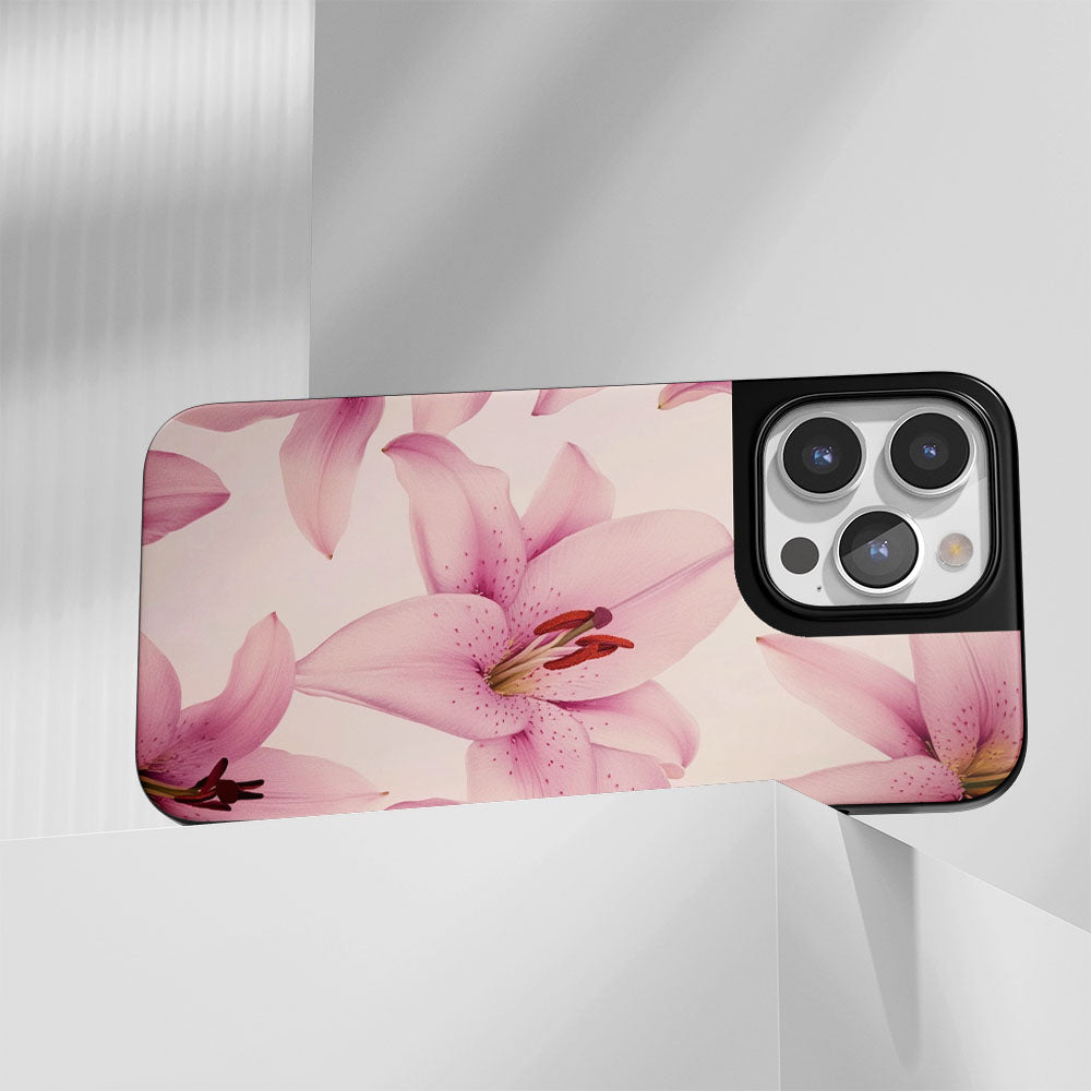 Industry-Level Tough Matte Lily iPhone Case