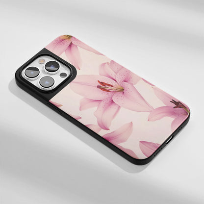 Industry-Level Tough Matte Lily iPhone Case