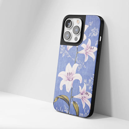 Industry-Level Tough Matte Lily iPhone Case